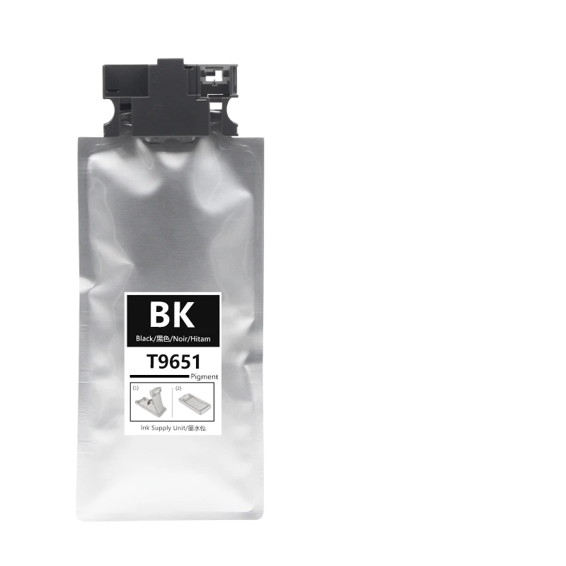 Bolsa de tinta T9641 T9651 T9661 Compatible con tinta de pigmento completo con Chip para Epson WF M5299 M5799DWF M5299DW M5298DW M5799 M5298 Priner - imagen 3