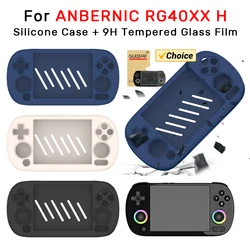 Anbernic RG40XX H – Funda Silicona Antigolpes con Cordón