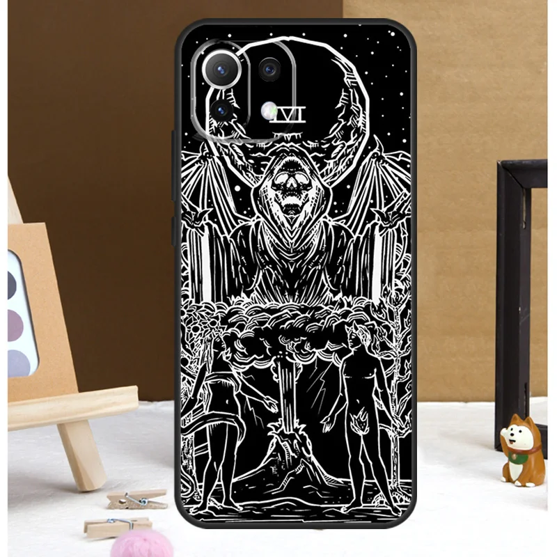 Funda de The Hermit Tarot Card Grim Reaper para POCO X6 Pro M6 X5 X3 Pro M5s F3 F5 Xiaomi 14 13 Ultra 12 Lite 11T 12T 13T Pro - imagen 5