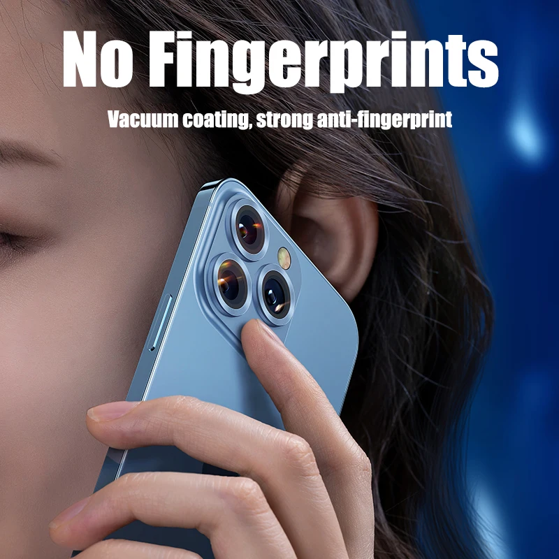 Protector de lente de cámara de lujo, Protector de pantalla de vidrio para iPhone 15, 13, 12, 11, 14 Pro Max, 14, 15 Pro, 3 unidades - imagen 5