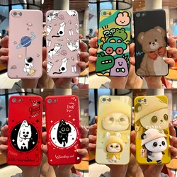Apple iPhone SE (2020-2022) Funda Silicona Conejo y Panda