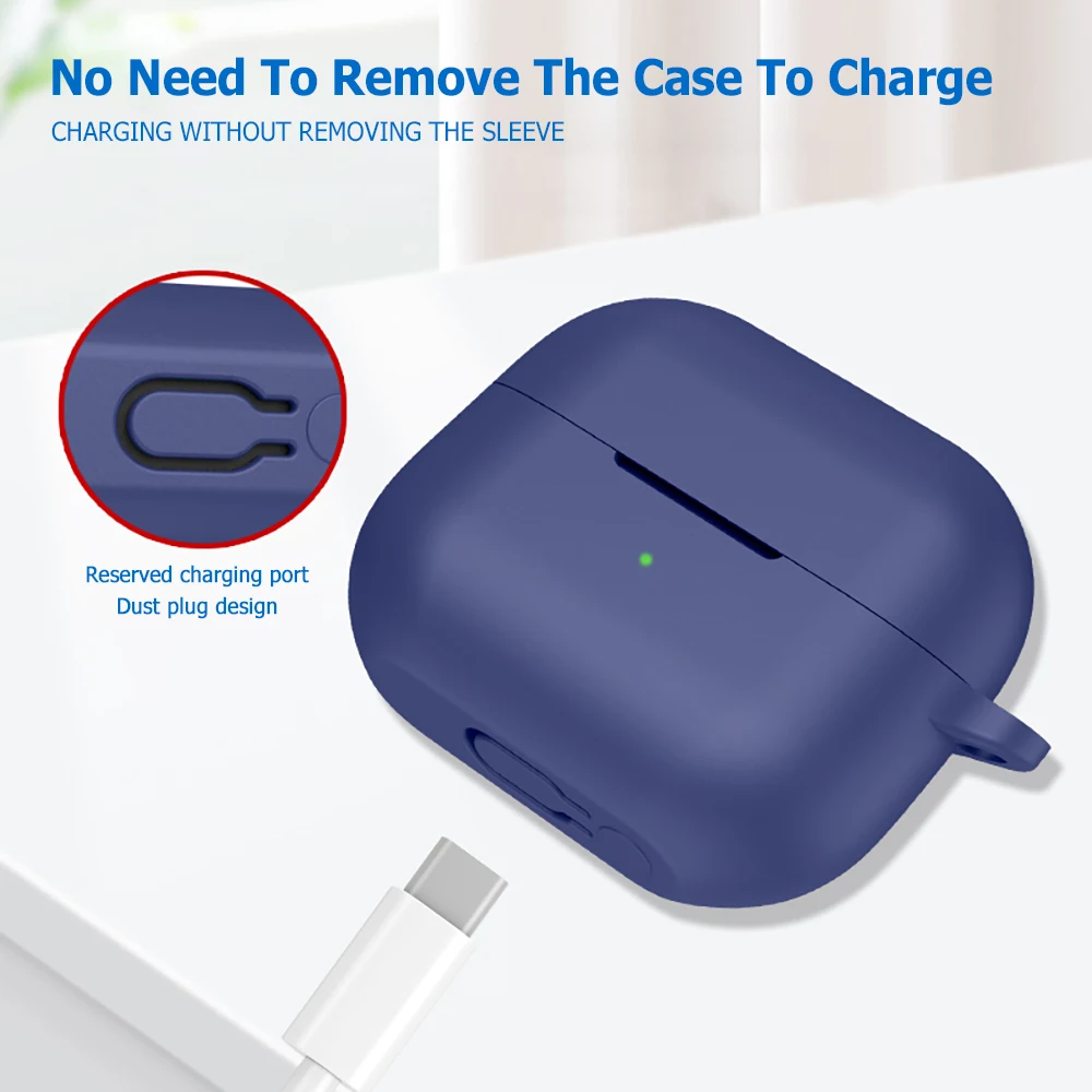 Funda protectora de silicona para auriculares Samsung Galaxy Buds 3 Pro, funda para auriculares Samsung Galaxy Buds 3 Buds3, parachoques para auriculares - imagen 5