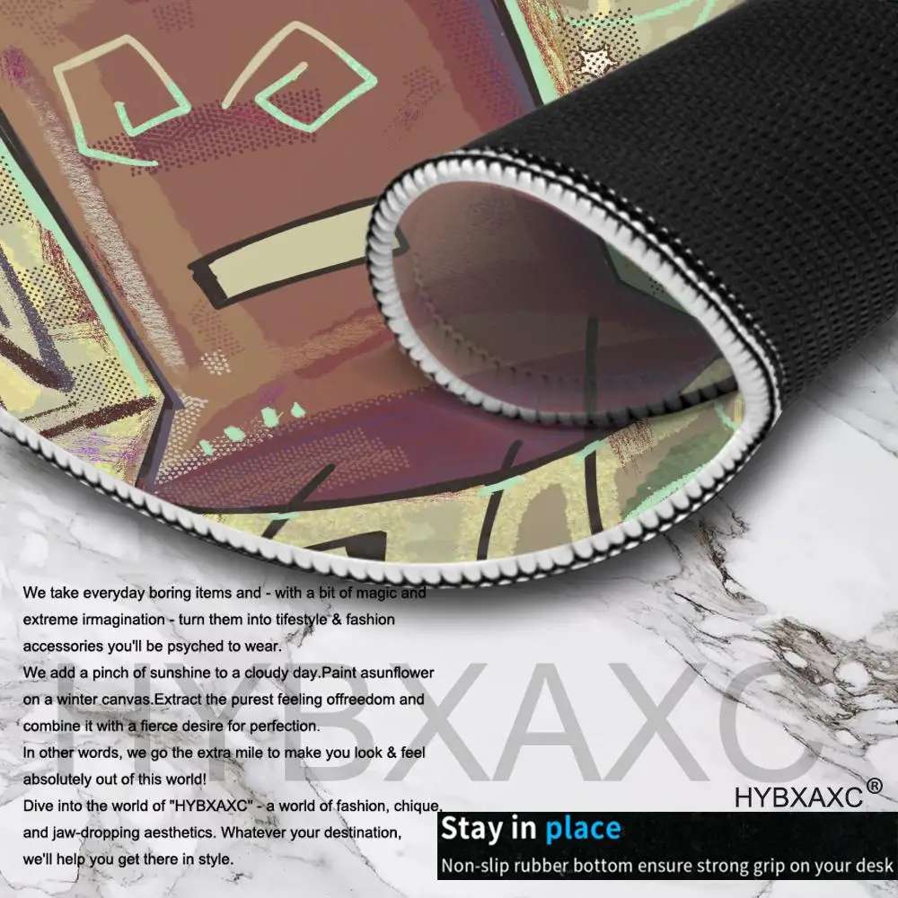 Alfombrilla de ratón Art B-Bfdi P-PosterS, alfombrilla de ratón pequeña de goma de dibujos animados, ordenador de escritorio, teclado de oficina, juego de ROGs e-sports - imagen 3