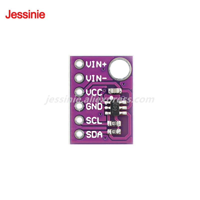 Módulo de conversión analógico a Digital ADS1110 ADC, módulo convertidor A/D de autocalibración de 16 bits, detección de temperatura, 10 Uds./1 ud. - imagen 4