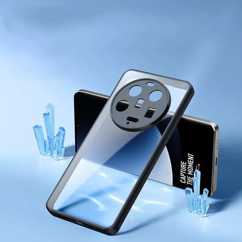 Para Xiaomi 14 Ultra Funda Xiaomi Mi 14 Ultra Funda Coque duro transparente TPU carcasa trasera a prueba de golpes Xiaomi 14 Ultra - imagen 3