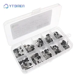 Kit de transistores NPN y PNP TO-92: 2N2222 y BC548