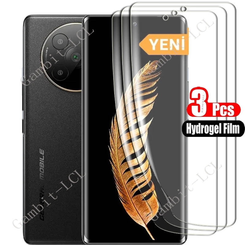 Protector de pantalla universal para móvil GM Phoenix 5G, película de hidrogel suave HD hidráulico, cubierta protectora completa - imagen 2