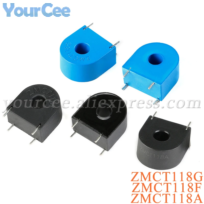 Transformador de voltaje de fase de precisión, Sensor de corriente ZMCT118, ZMCT118F, ZMCT118A, ZMCT118G, 5A/2,5ma