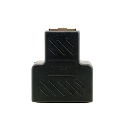 Adaptador Ethernet RJ45 8P8C Extensión Cat7/6/5e Hembra-femenino