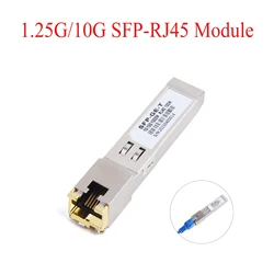 Módulo SFP Gigabit RJ45 10/100/1000M Compatible Cisco Mikrotik