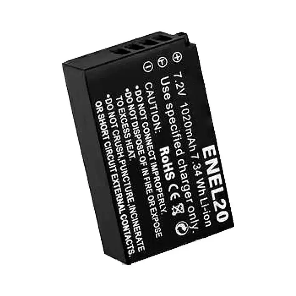 Para Nikon Coolpix P1000 DL24-500 1 J1 J2 J3 S1 V3 AW1 batería de cámara de alta compatibilidad EN-EL20 1020Mah - imagen 2