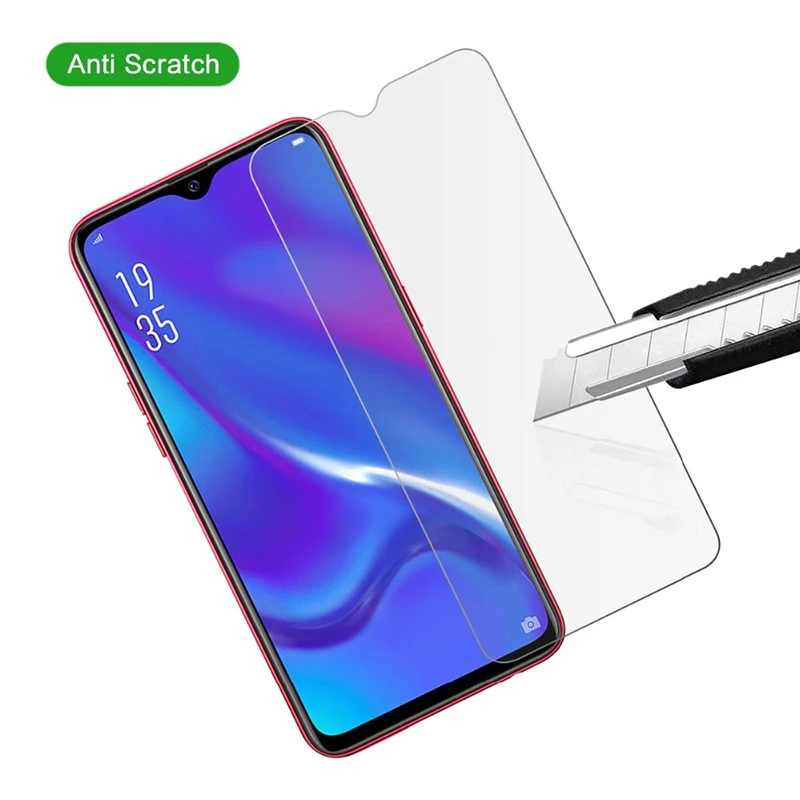Para OPPO RX17 Neo AX7 Pro A1k A5s Realme C2 X Lite X2 XT 3 5 Protector de vidrio templado 9H Protector de pantalla cubierta de película de vidrio - imagen 2