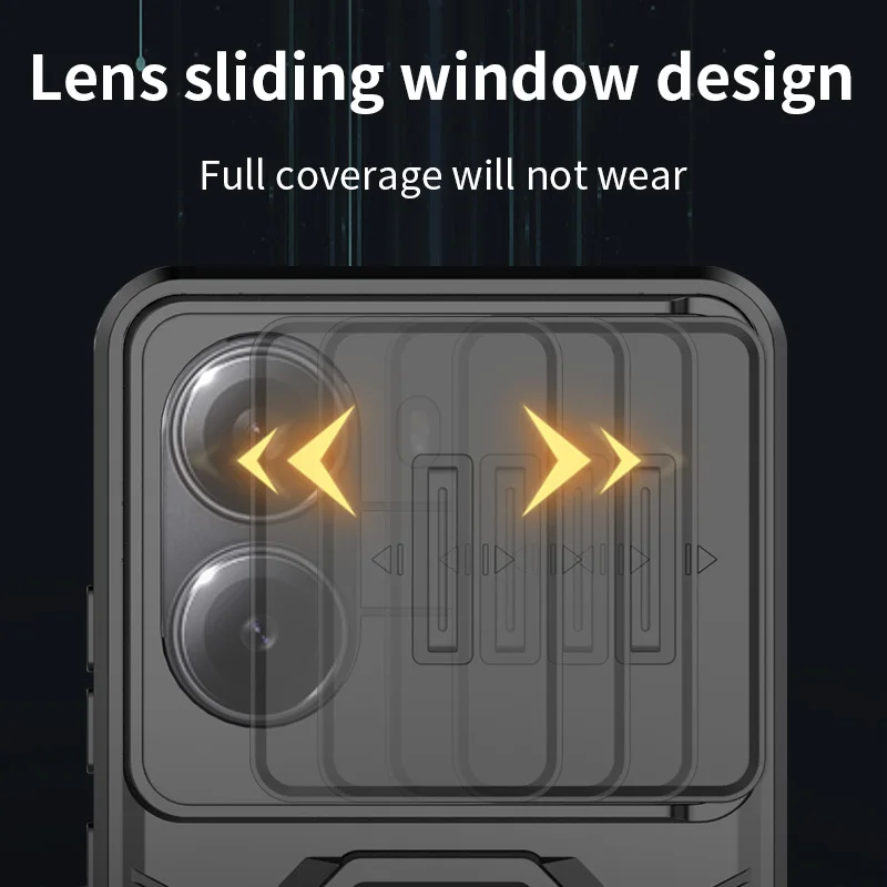 Armadura Funda a prueba de golpes para Xiaomi Poco X7 Pro 5G cubierta protectora anillo soporte magnético Coque Fundas Capa - imagen 5