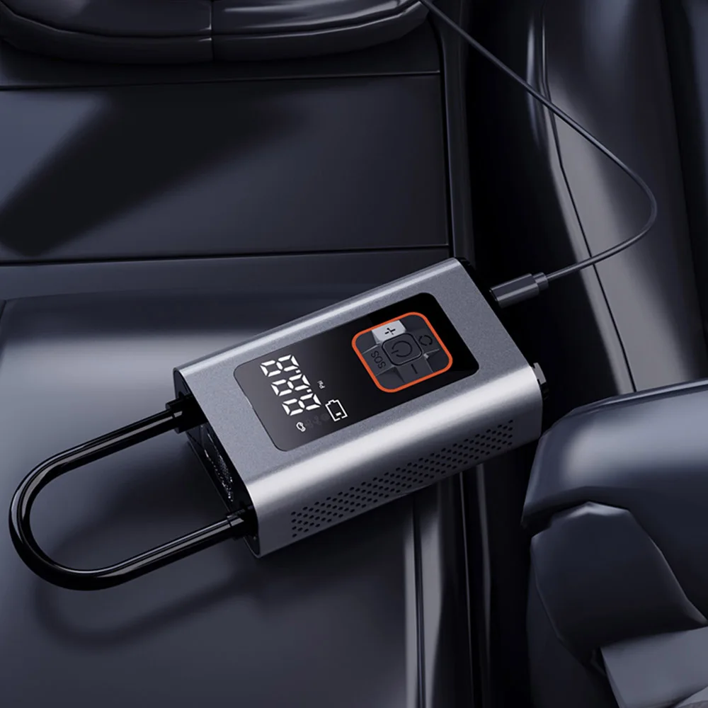 WESOPRO S6 – Mini Bomba Aire Eléctrica Inalámbrica Coche Moto Bici