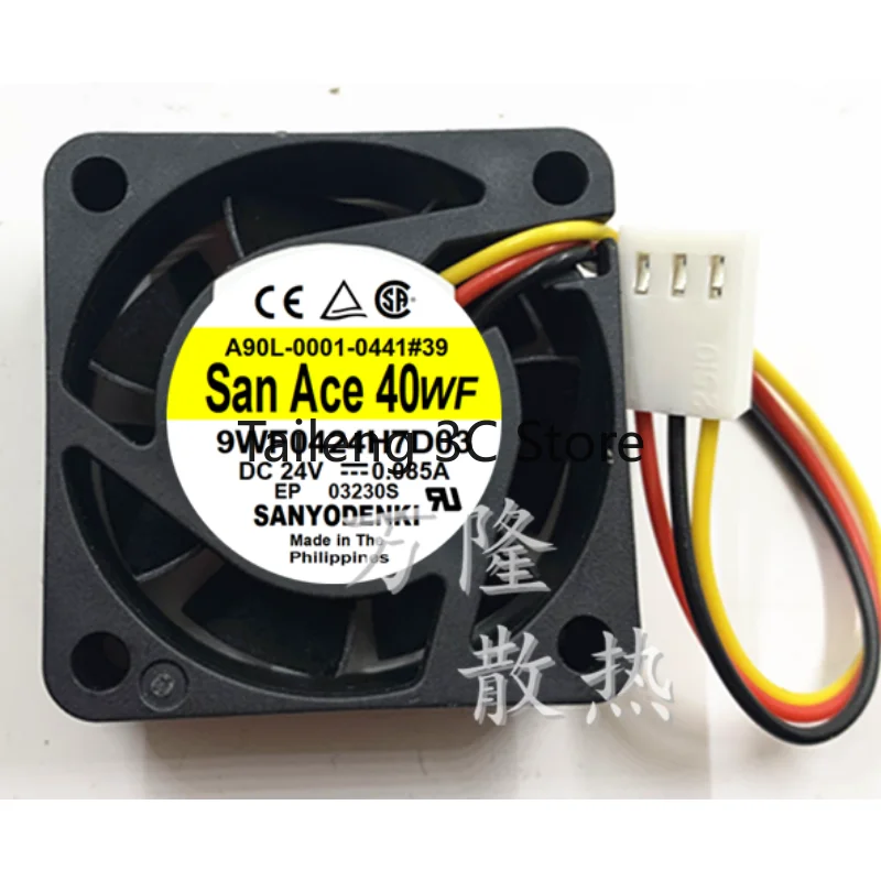 Nuevo ventilador de refrigeración para SanAce40WF 9WF0424H7D03 A90L-0001-0441 # 39 24V para ventilador FANUC40*40*20MM - imagen 2