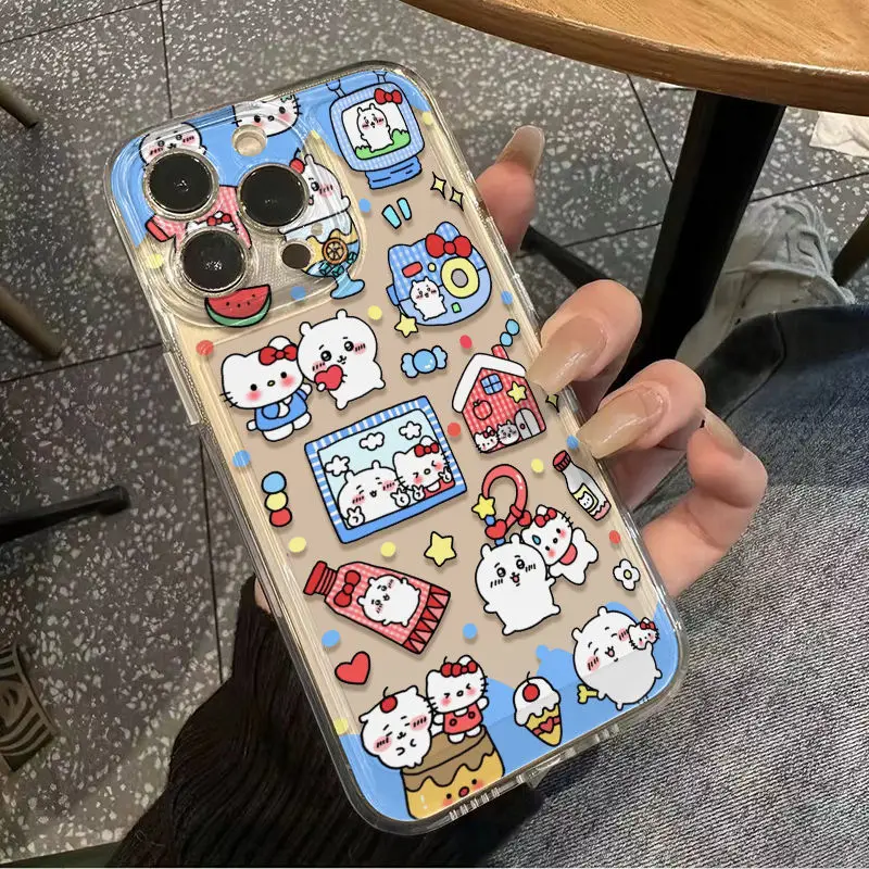 Nueva funda Hello Kitty Chiikawas Kawaii para Samsung A73 A72 A55 A54 A53 A35 A34 A33 A25 A24 A23 A15 A14 A13 A05 A06 A04 5G - imagen 2