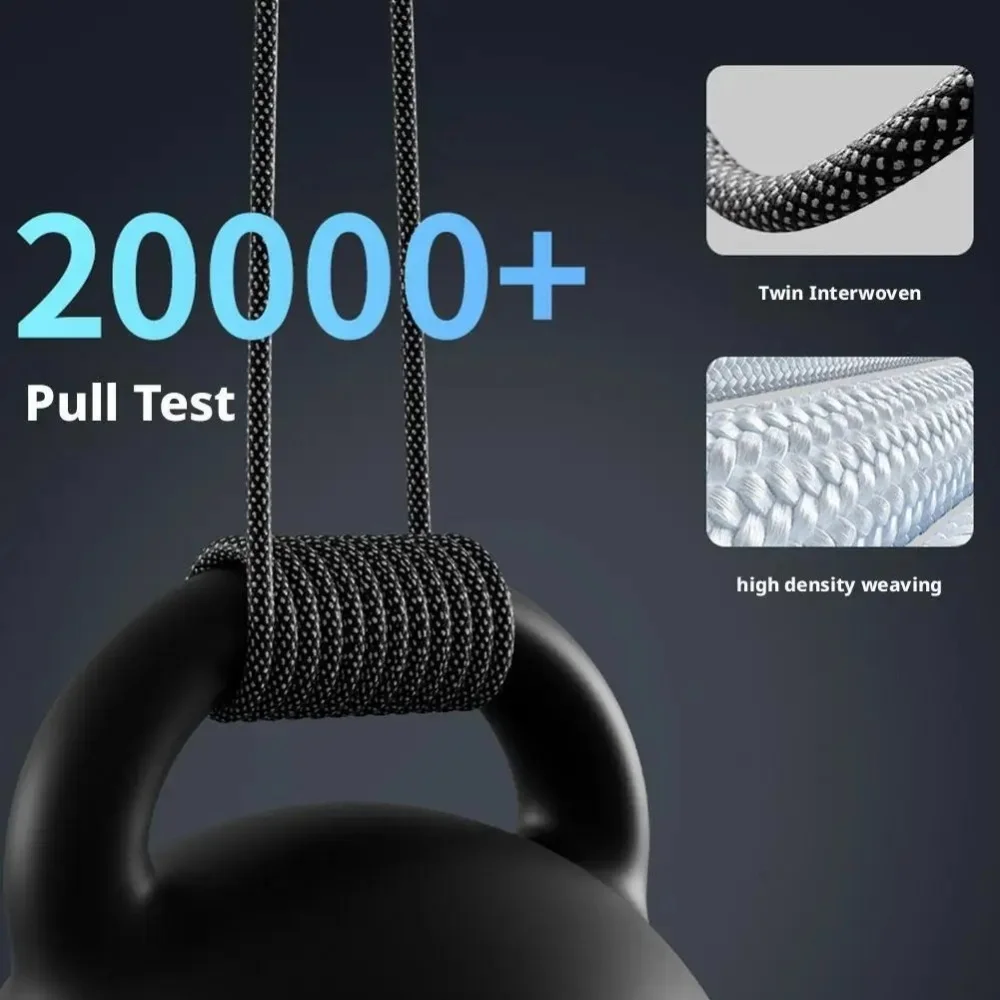 Cable de carga rápida USB C magnético de 66W tipo C a C Cable de carga de datos para iPhone 15 16 MacBook Xiaomi Samsung Cable de carga de datos - imagen 4