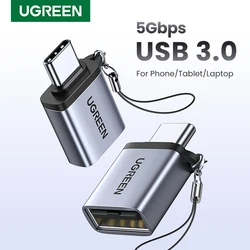 Adaptador Ugreen USB-C a USB 3.0 OTG para MacBook y Samsung