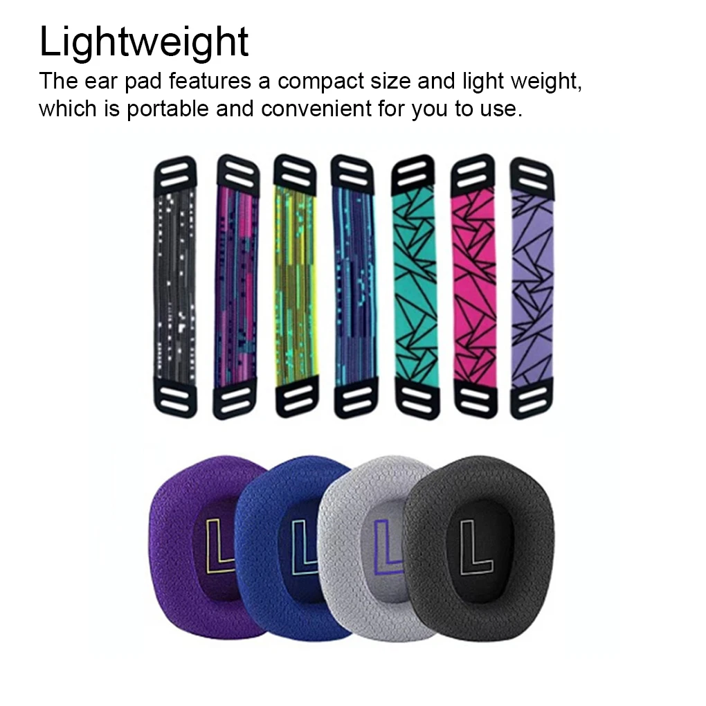 Almohadillas para los oídos, protección auditiva, transpirable, accesorios para jugadores, diadema - imagen 3