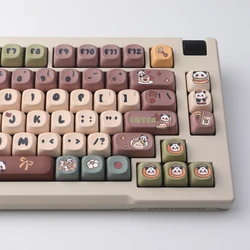 Teclas PBT MOA Sublimación para teclado mecánico Panda