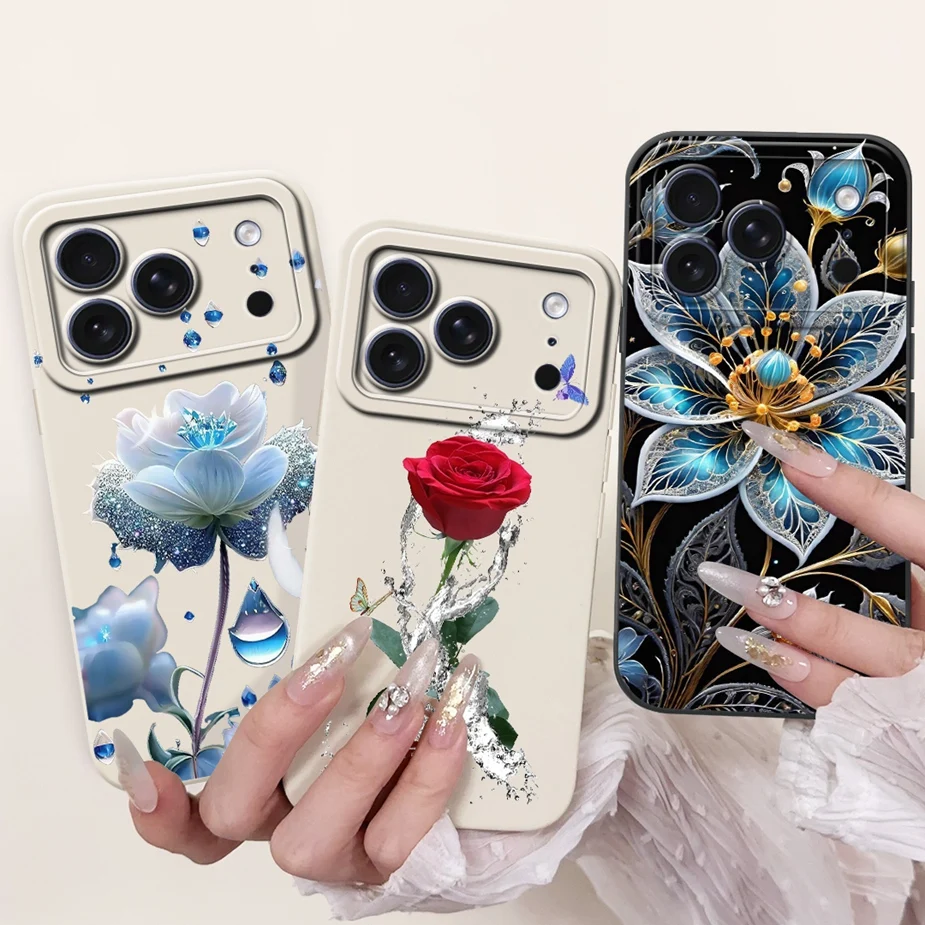 Para Apple iPhone 17 Pro funda iPhone17 Air moda caramelo pintado funda de silicona suave para iPhone 17 Air iPhone17 Pro Max bolsas - imagen 4