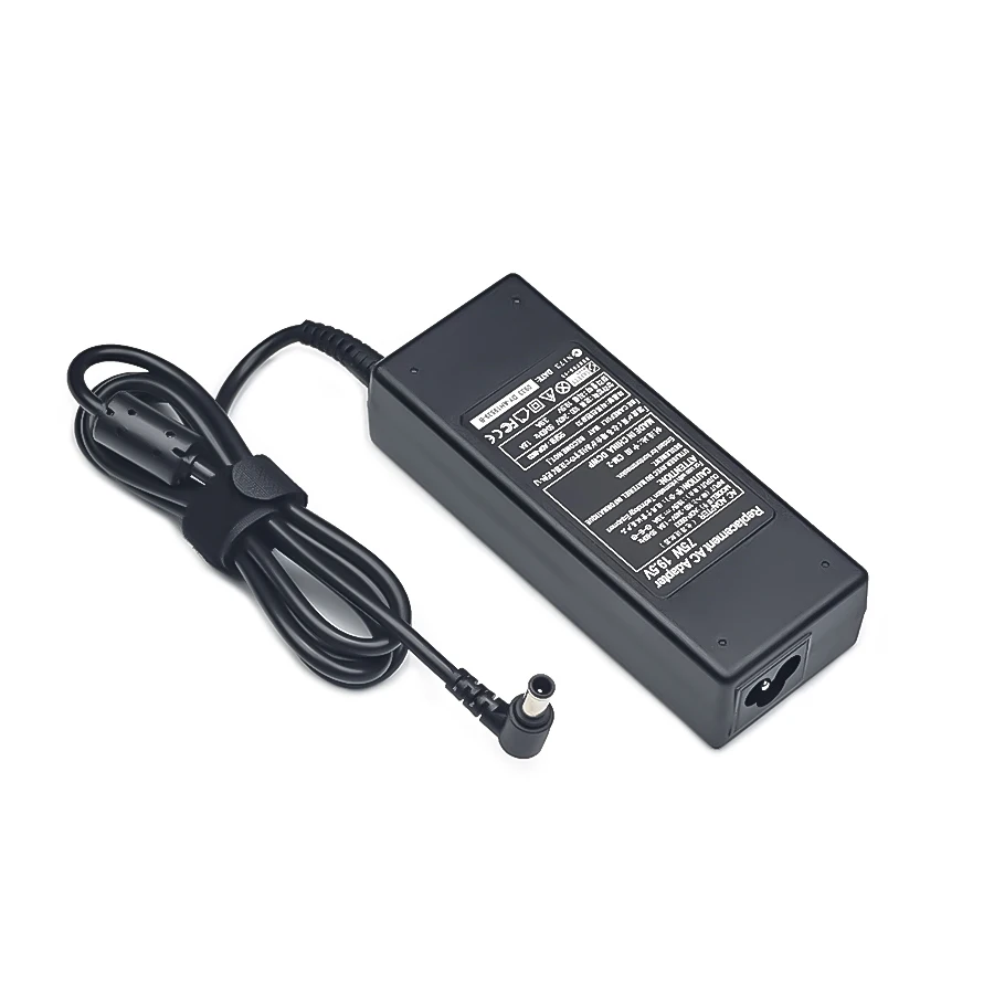 For SONY VAIO 19.5V 3.9A 75W VGP-AC19V27/ V62 / V37/ V33 / V20 / V19 laptop supply power AC adapter charger - imagen 2