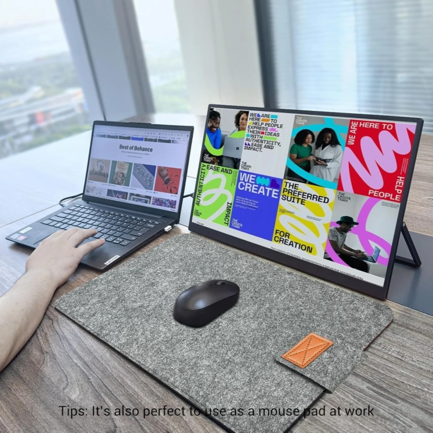 Bolsa de almacenamiento con funda de fieltro, funda para portátil, bolsas de almacenamiento, funda protectora para PC portátil, fundas para monitores portátiles. - imagen 5