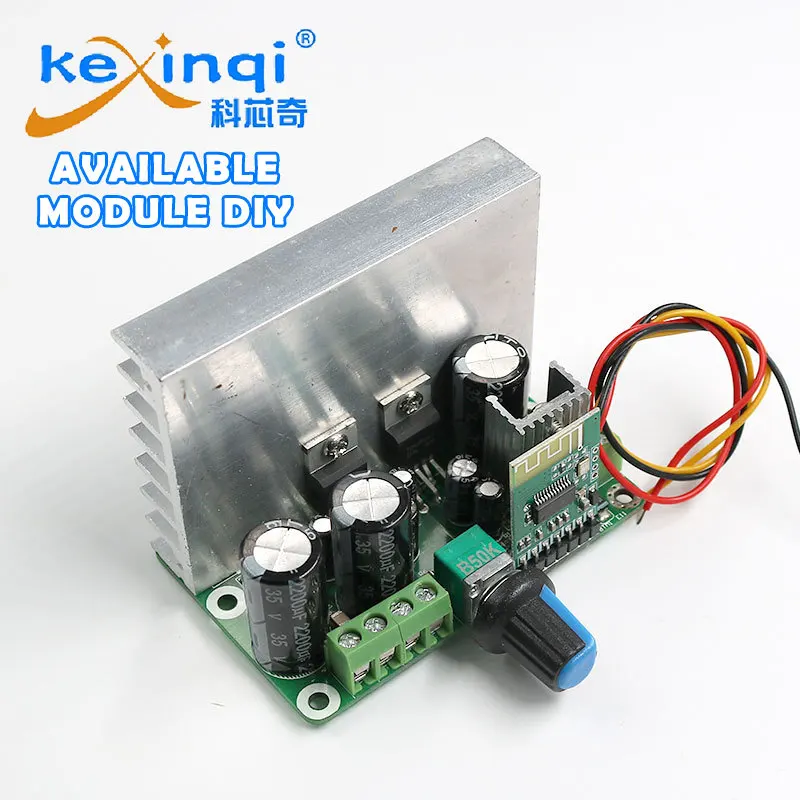 Módulo de placa amplificadora de doble canal, Bluetooth 4,2, TDA2030, 15w + 15W, 10V-30V con disipador de calor para coche, altavoz USB, altavoz portátil - imagen 4