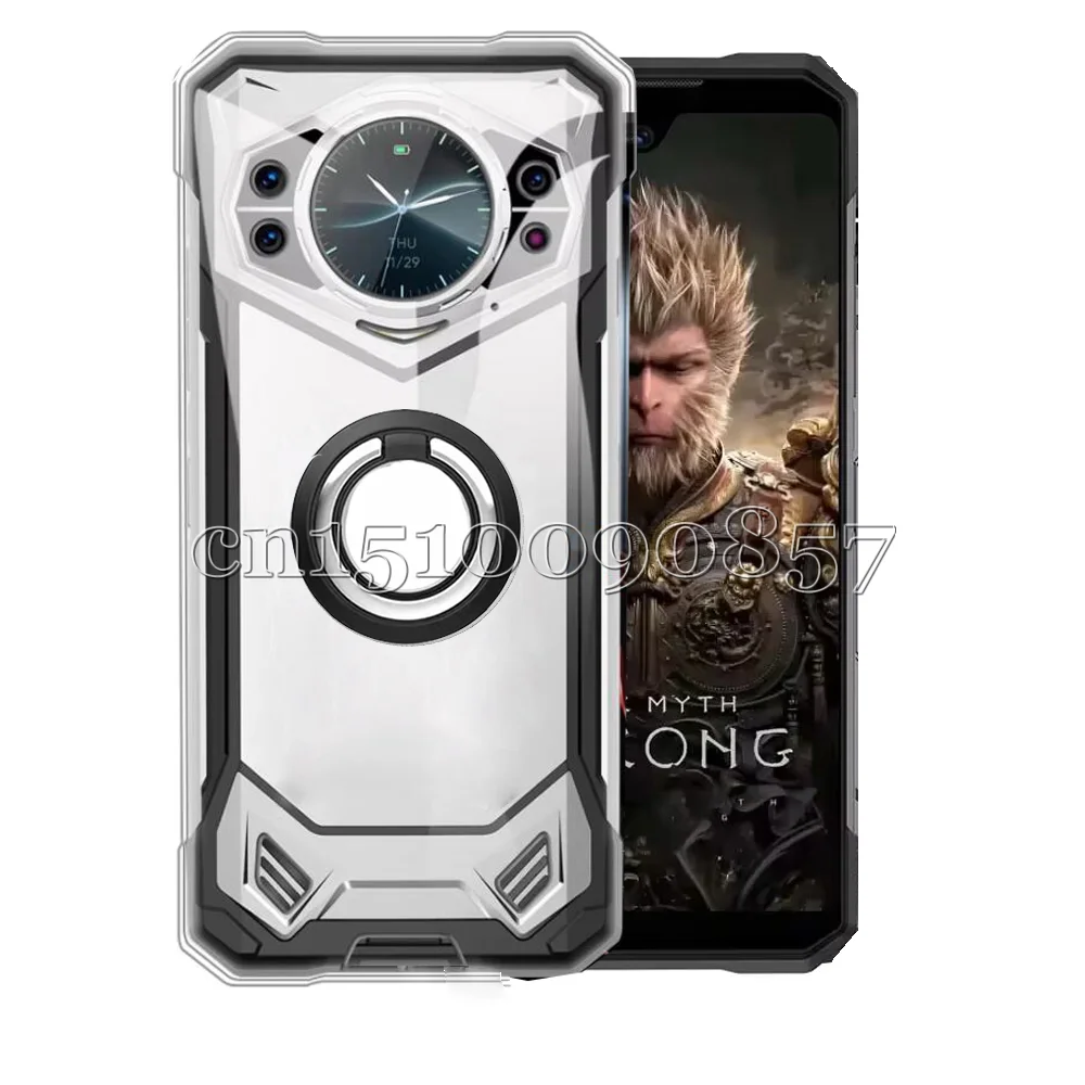 Funda con soporte de anillo para DOOGEE S200, cubierta suave de TPU a prueba de golpes para Doogee S200 Couqe - imagen 2