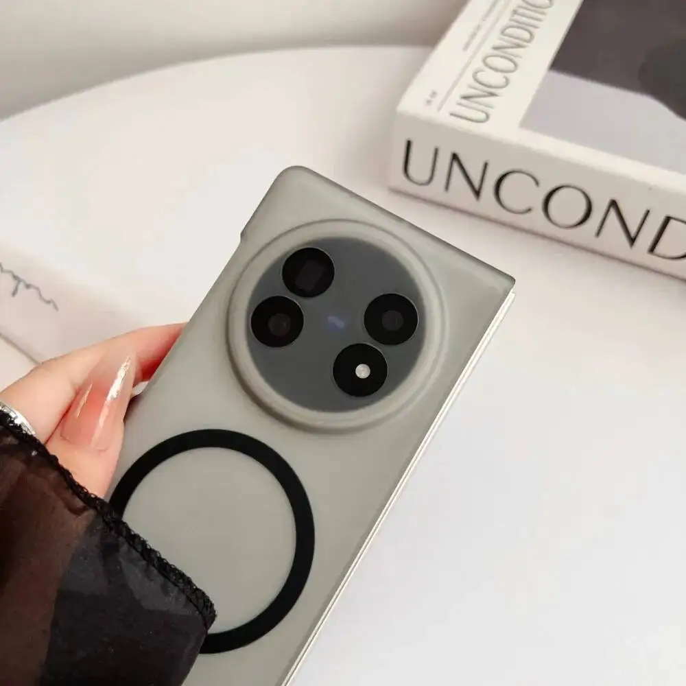 Funda magnética transparente para VIVO X Fold 5, Funda de carga inalámbrica, Funda ultrafina para VIVO X FOLD5 - imagen 5