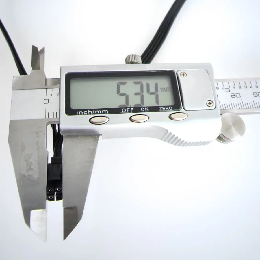 Pequeño Cable de alimentación de disco duro SATA HDD SSD de 5mm, 4 pines a 2 puertos, 15 pines, para Lenovo M410 M415 B415 510SA B250, placa base de ordenador - imagen 4