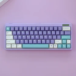 GMK Purple – Teclado Mecánico PBT Perfil Cherry Sublimación