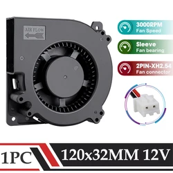 Gdstime Ventilador 120mm 12V CC sin escobillas Refrigeración Turbo