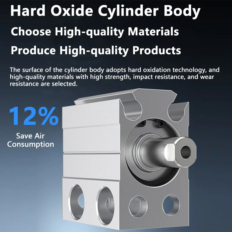 Cilindro en miniatura MU, instalación gratuita de hilo femenino, tamaño del orificio del cilindro 6/8/10/12/16/20, múltiples modelos para elegir - imagen 5