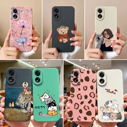Funda Oppo A38 / A18 Silicona Líquida – Dibujos Animados