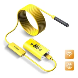 Cámara Endoscópica WiFi 8 mm HD 1200P IP67 para Android, iOS y PC