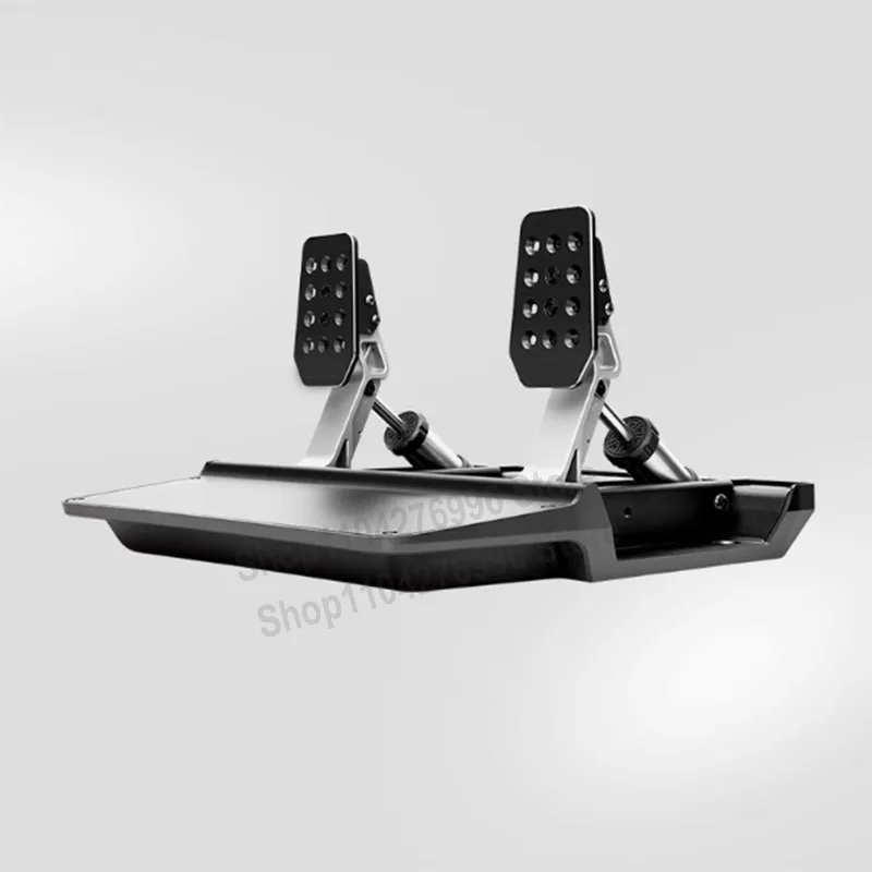 Simulador de carreras Sim de materiales CNC de precisión de aleación de aluminio con pedal Simagic P500 con sensor de celda de carga de 100KG