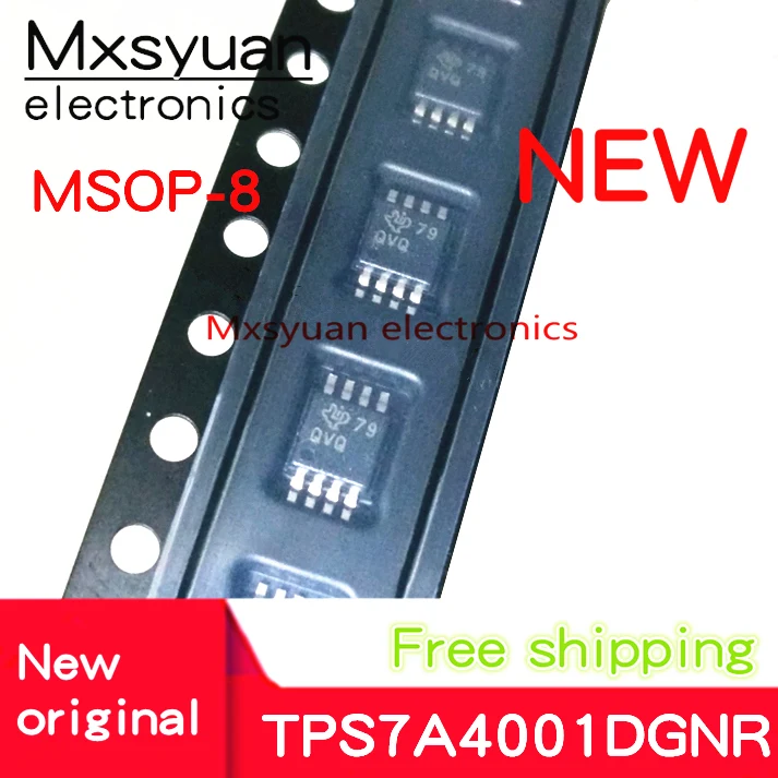 10 Uds ~ 100 Uds TPS7A4001DGNR TPS7A4001DGNT TPS7A4001 QVQ MSOP8 nuevo original en stock