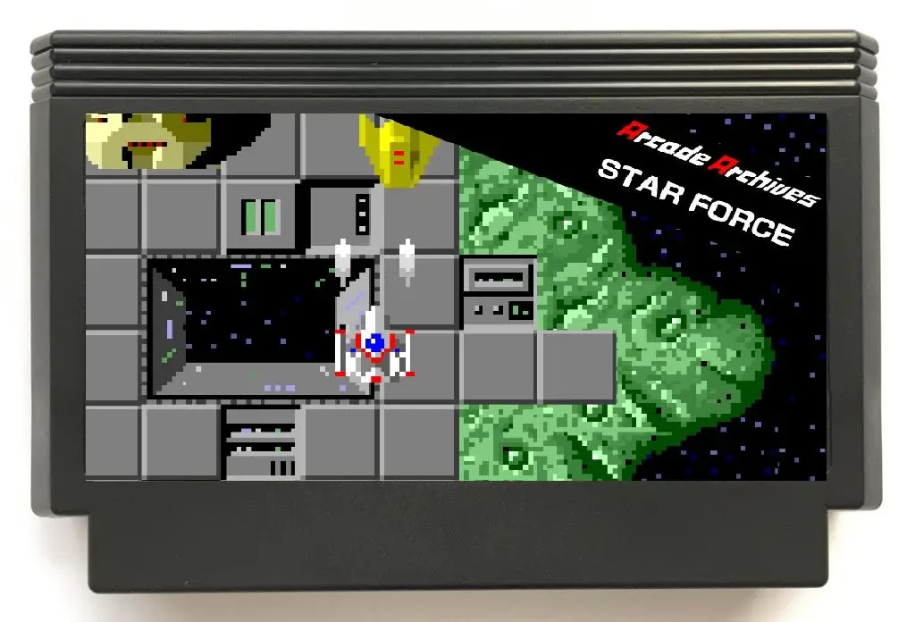 Cartucho de juego de Arcade Star Force para consola NES/FC