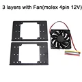 3 layer with fan