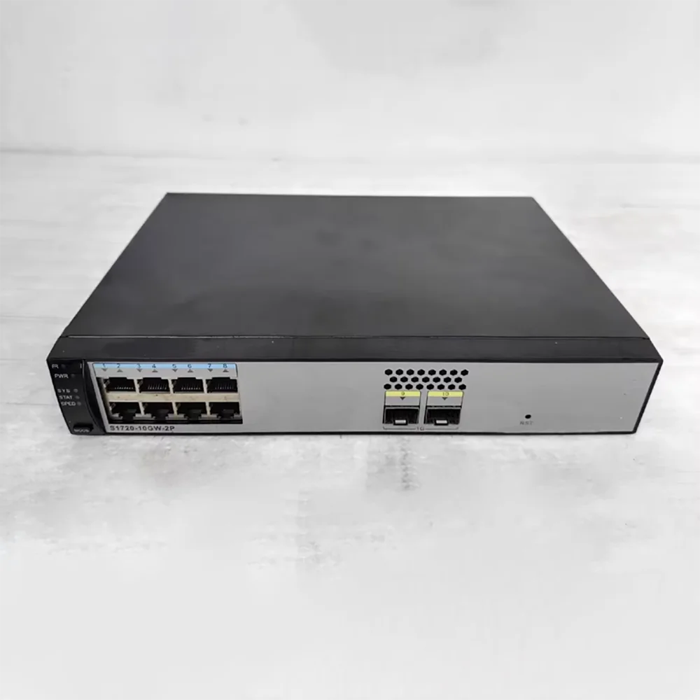 Para HUAWEI S1720-10GW-2P 8 puertos gigabit power 2 SFP gigabit red interruptor silencioso - imagen 2
