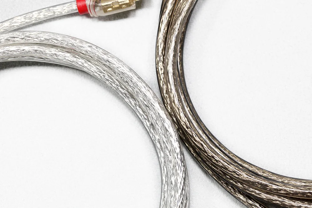 Cable LINDY tipo c para teclado mecánico Cable marrón plateado Cable recto chapado en oro usb a a usb c cable largo suave 2m - imagen 4