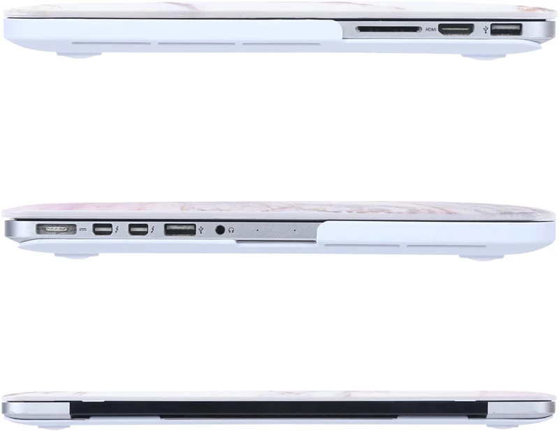 Funda de ordenador portátil con flores de mármol para Macbook Air 13,6 M4 15 M3, funda dura para Mac Book Pro 13 M1 M2 14 M4 16 2025, accesorios - imagen 4