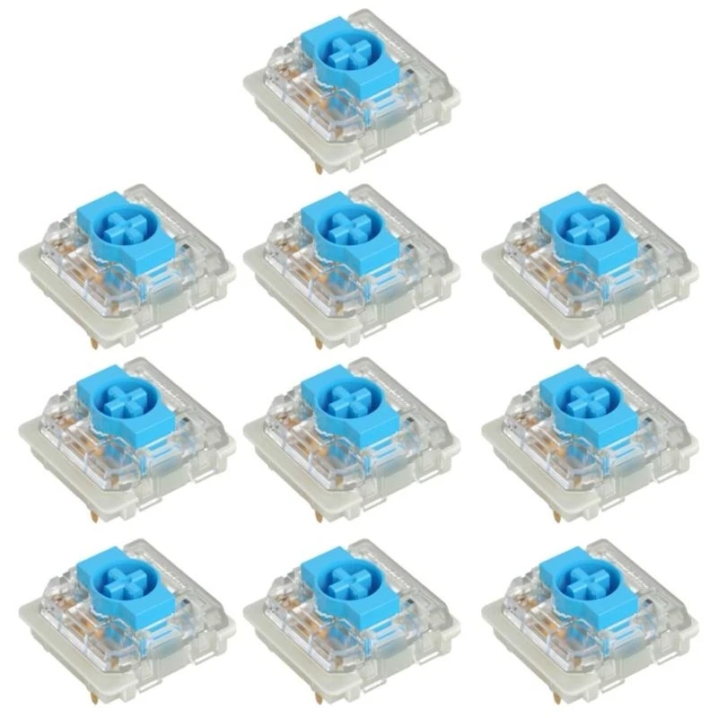 Interruptor perfil bajo F3KE para teclado mecánico KS-33 Red Blue 3pins para teclados PC personalizados Interruptor - imagen 3
