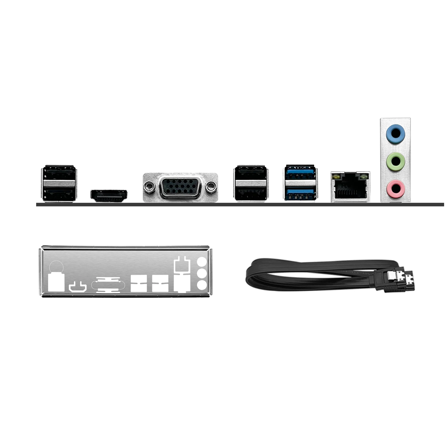 La placa base MACHINIST H110 admite CPU Intel Core LGA 1151 DDR4 RAM y M.2 NVME SDD VGA HDMI - imagen 4