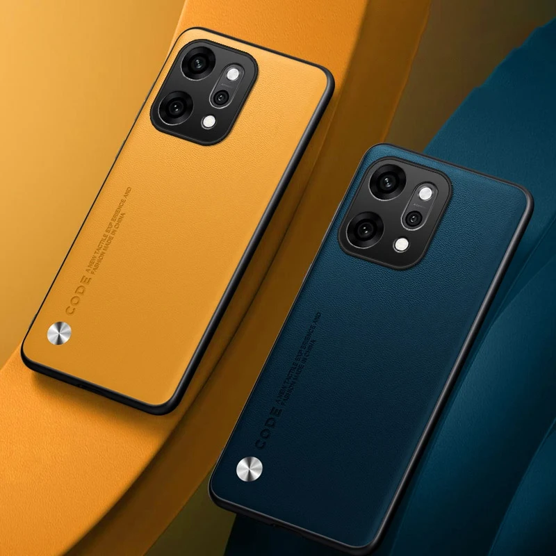 Funda de cuero PU de lujo para OPPO Reno 14 Pro 5G, funda trasera de silicona mate, funda de teléfono de protección completa para OPPO Reno14 Pro 14Pro - imagen 3