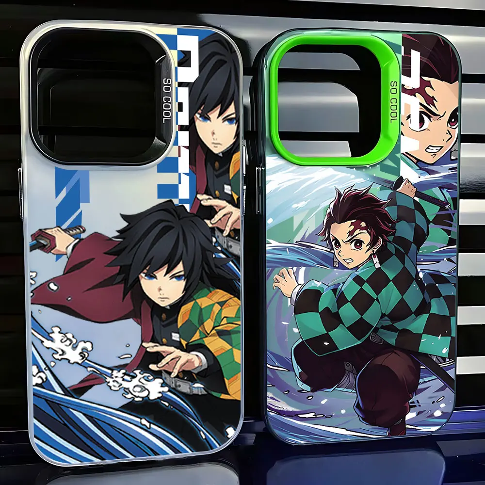 Nuevo Anime Año 2024 Demonios Slayers funda de teléfono caliente para Infinix Hot 8 9 10 12 20 30 30i Play Smart 5 6 7 8 Plus Spark 20 10 Pro - imagen 2