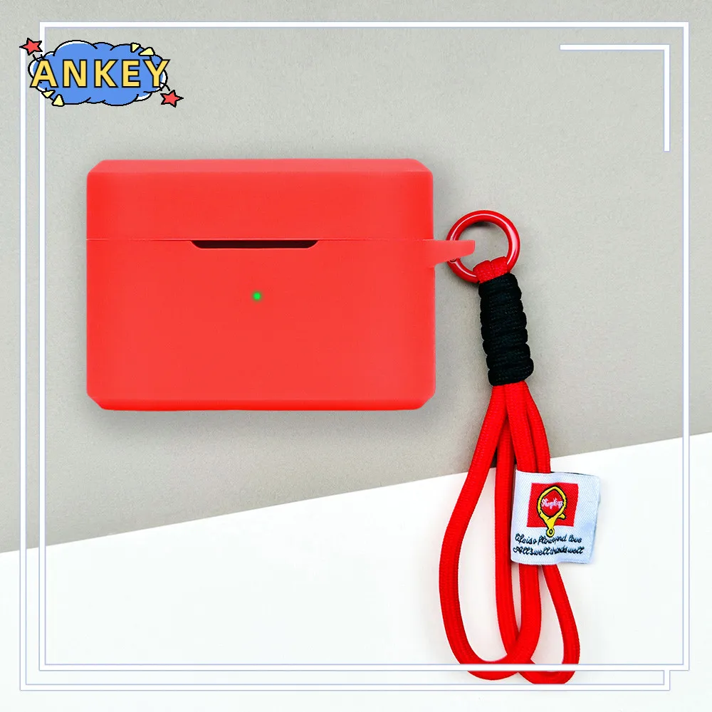 Funda para 1MORE Q30 cordón de nailon cubierta protectora suave carcasas EC305 funda antipolvo accesorios de correa de cuerda de mano - imagen 3