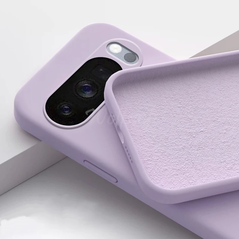 Para Google Pixel 10 funda de goma de silicona líquida TPU cubierta lisa Pixel 10 Pro funda protectora de teléfono Pixel 10 Pro XL - imagen 4