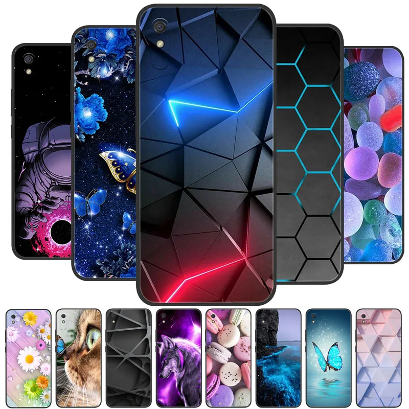 Funda de silicona para Xiaomi Redmi 9A 9AT, funda de teléfono de silicona suave para Xiaomi Redmi 9A, Fundas Redmi9A Redmi9AT, Coque Etui